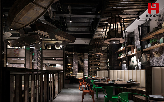 淡水漁家自助餐廳設(shè)計